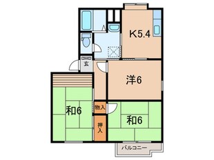 キララハイツの物件間取画像